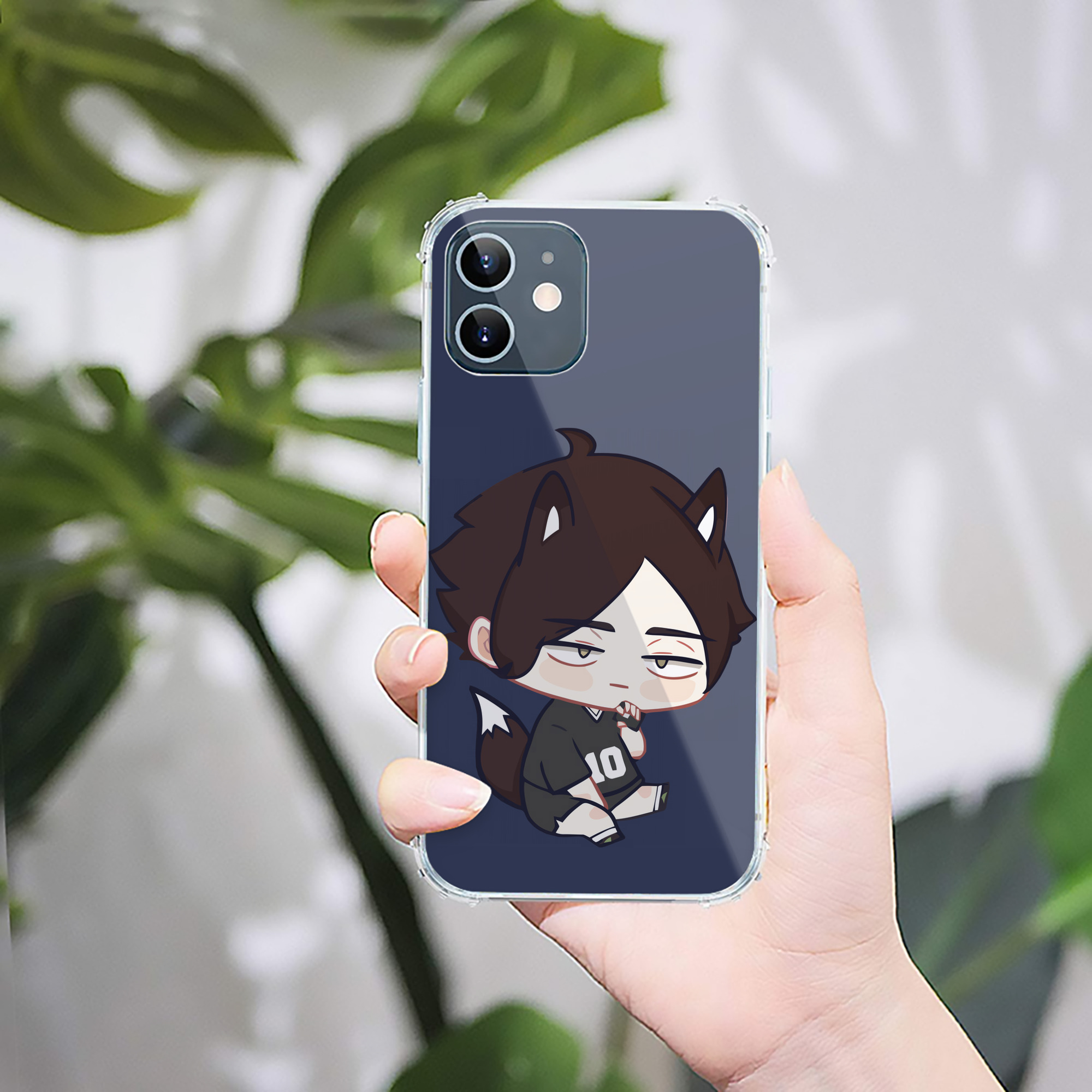 （画像用） ハイキュー!! Haikyu!! 【iPhone 12シリーズ対応】透明スマホケース（クリアソフトケース）